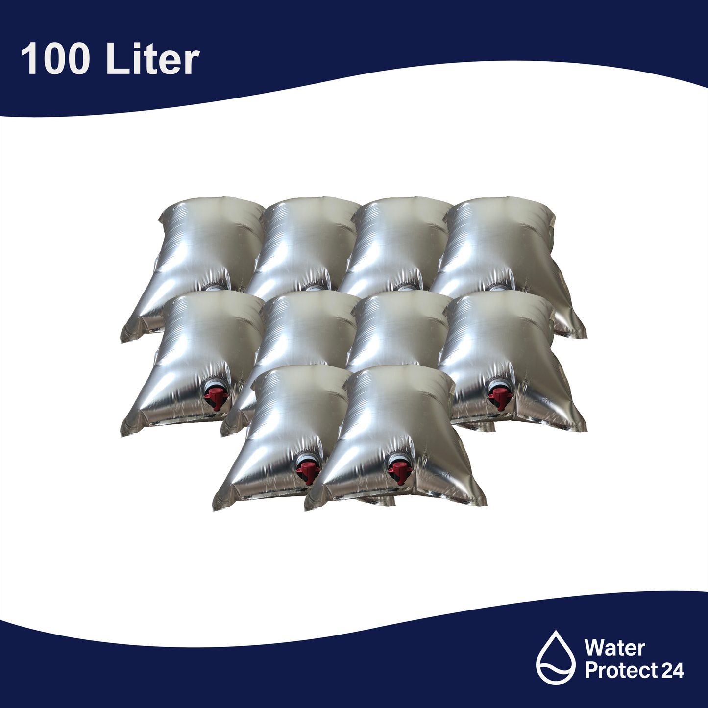 10x10 Liter Wasseraufbewahrungsbeutel
